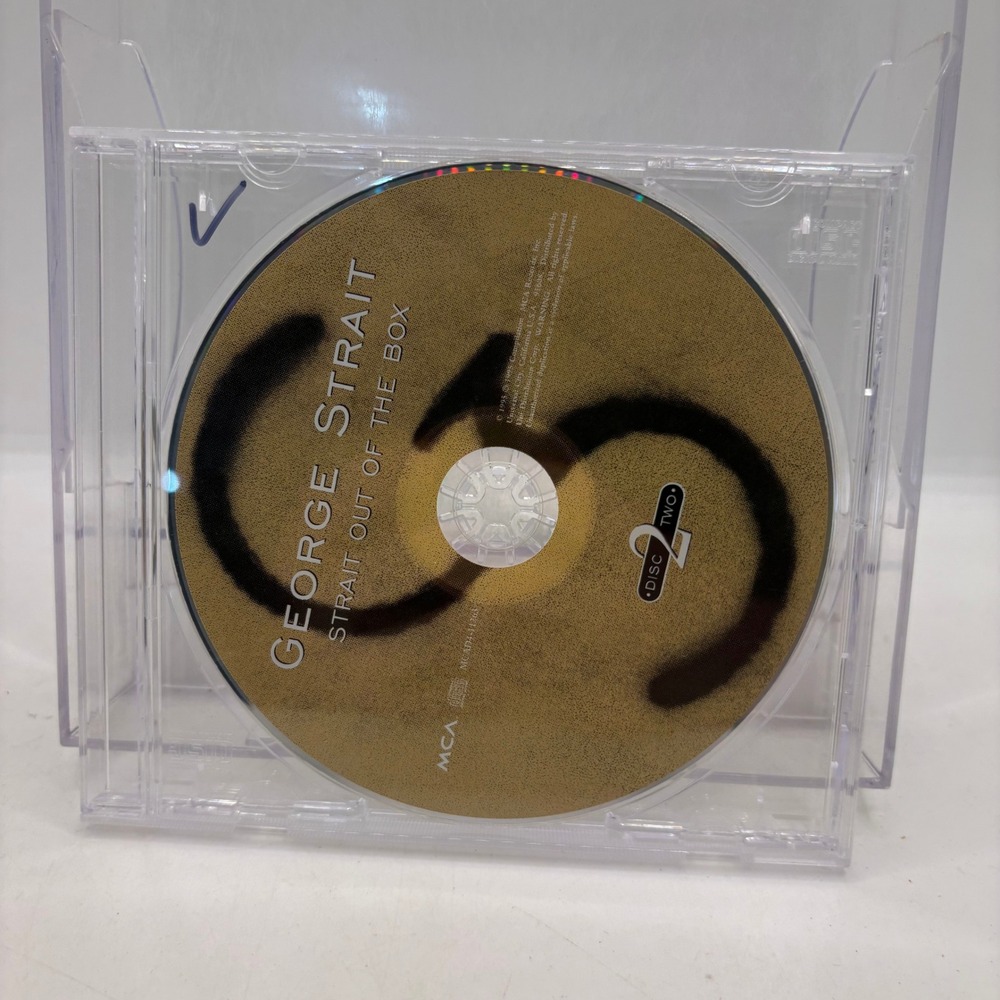 George Strait Strait Out Of The Box Disc 2 CD‎ MCA Records MCAD4-11263 1995